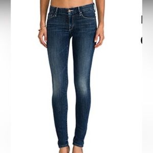 MOTHER The Looker Skinny Jeans in Hey Kitty Kitty